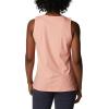 Columbia Womens Sun Trek Tank(Coral Reef Heather)