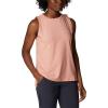 Columbia Womens Sun Trek Tank(Coral Reef Heather)