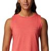 Columbia Womens Sun Trek Tank(Red Hibiscus Heather)