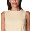 Columbia Womens Sun Trek Tank(Sunkissed Heather)