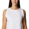 Columbia Womens Sun Trek Tank(White)