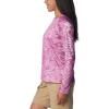 Columbia Women’s Super Tidal Tee Long Sleeve(Bright Lavender Tropictones)