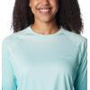 Columbia Women’s Super Tidal Tee Long Sleeve(Canyon Blue Gradient Scalefade)