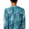 Columbia Women’s Super Tidal Tee Long Sleeve(Clear Water Mako Print)