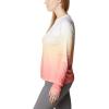 Columbia Women’s Super Tidal Tee Long Sleeve(Cocoa Butter  Pfg Gradient)