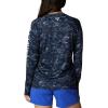 Columbia Women’s Super Tidal Tee Long Sleeve(Collegiate Navy Contour Fish)