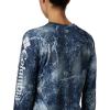 Columbia Women’s Super Tidal Tee Long Sleeve(Collegiate Navy Mako Print)