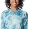 Columbia Women’s Super Tidal Tee Long Sleeve(Gulf Stream Digishores)