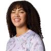 Columbia Women’s Super Tidal Tee Long Sleeve(Lavender Pearl Undertow)
