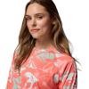 Columbia Women’s Super Tidal Tee Long Sleeve(Melonade Florafauge/White)