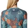 Columbia Women’s Super Tidal Tee Long Sleeve(Mint Cay  Anemones)
