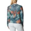 Columbia Women’s Super Tidal Tee Long Sleeve(Mint Cay  Anemones)