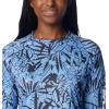 Columbia Women’s Super Tidal Tee Long Sleeve(Nocturnal Tropictones)