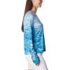 Columbia Women’s Super Tidal Tee Long Sleeve(Ocean Blue Digiscale Fade)