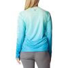 Columbia Women’s Super Tidal Tee Long Sleeve(Opal Blue  Pfg Gradient)