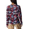 Columbia Women’s Super Tidal Tee Long Sleeve(Red Spark Shorebreak)