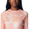 Columbia Women’s Super Tidal Tee Long Sleeve(Tiki Pink Digishores)