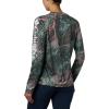Columbia Women’s Super Tidal Tee Long Sleeve(Tiki Pink Mako Print)