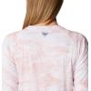 Columbia Women’s Super Tidal Tee Long Sleeve(Tiki Pink Pfg Camo Print)
