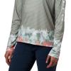 Columbia Women’s Super Tidal Tee Long Sleeve(Tiki Pink Wild Stripes Print)