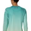 Columbia Women’s Super Tidal Tee Long Sleeve(Waterfall Gradient)