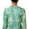 Columbia Women’s Super Tidal Tee Long Sleeve(Waterfall Mako Print)
