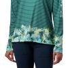 Columbia Women’s Super Tidal Tee Long Sleeve(Waterfall Wild Stripes Print)