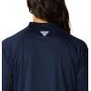 Columbia Womens Tidal Tee™ 1/4 Zip(Collegiate Navy/White Logo)