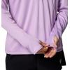 Columbia Womens Tidal Tee™ 1/4 Zip(Hydrangea/Black Logo)