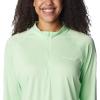 Columbia Womens Tidal Tee™ 1/4 Zip(Key West/White Logo)