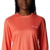 Columbia Womens Tidal Tee PFG Fish Star Long Sleeve(Corange/Fish Star Tropamix)
