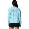 Columbia Womens Tidal Tee PFG Fish Star Long Sleeve(Gulf Stream/Fish Star Marlin Coralize)