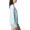 Columbia Womens Tidal Tee PFG Fish Star Long Sleeve(Icy Morn/Fish Star Splashflora)