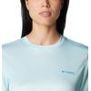 Columbia Womens Tidal Tee PFG Fish Star Long Sleeve(Icy Morn/Fish Star Splashflora)