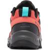 Columbia Womens Trailstorm Ascend Waterproof(Red Coral  Bright Aqua)