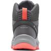 Columbia Women’s Trailstorm Mid Waterproof Hiking Shoe(Dark Grey  Red Coral)