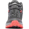 Columbia Women’s Trailstorm Mid Waterproof Hiking Shoe(Dark Grey  Red Coral)
