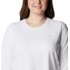 Columbia Womens W Sun Deflector Summerdry™ Ls Shirt(Sky Blue)