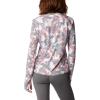 Columbia Womens W Sun Deflector Summerdry™ Ls Shirt(White Typhoon Blooms)