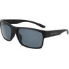 Columbia mens Brisk Trail Rectangular Sunglasses(Matte Black)