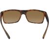 Columbia mens Brisk Trail Rectangular Sunglasses(Matte Dark Tortoise)