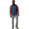Columbia mens Delta Ridge II Down Vest(Collegiate Navy)