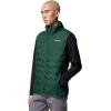 Columbia mens Delta Ridge II Down Vest(Rain Forest)