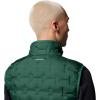 Columbia mens Delta Ridge II Down Vest(Rain Forest)