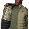 Columbia mens Delta Ridge II Down Vest(Stone Green)