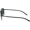 Columbia mens Mist Trail Pilot Sunglasses(Matte Black/Blue Mirror Lens)