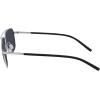Columbia mens Mist Trail Pilot Sunglasses(Shiny Gunmetal/Silver Mirror Lens)