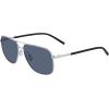 Columbia mens Mist Trail Pilot Sunglasses(Shiny Gunmetal/Silver Mirror Lens)