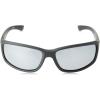 Columbia mens Point Reyes Rectangular Sunglasses(Matte Black/Smoke)