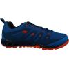Columbia mens Redmond V2 Hiking Shoe(Blue Pool X Red Quartz)